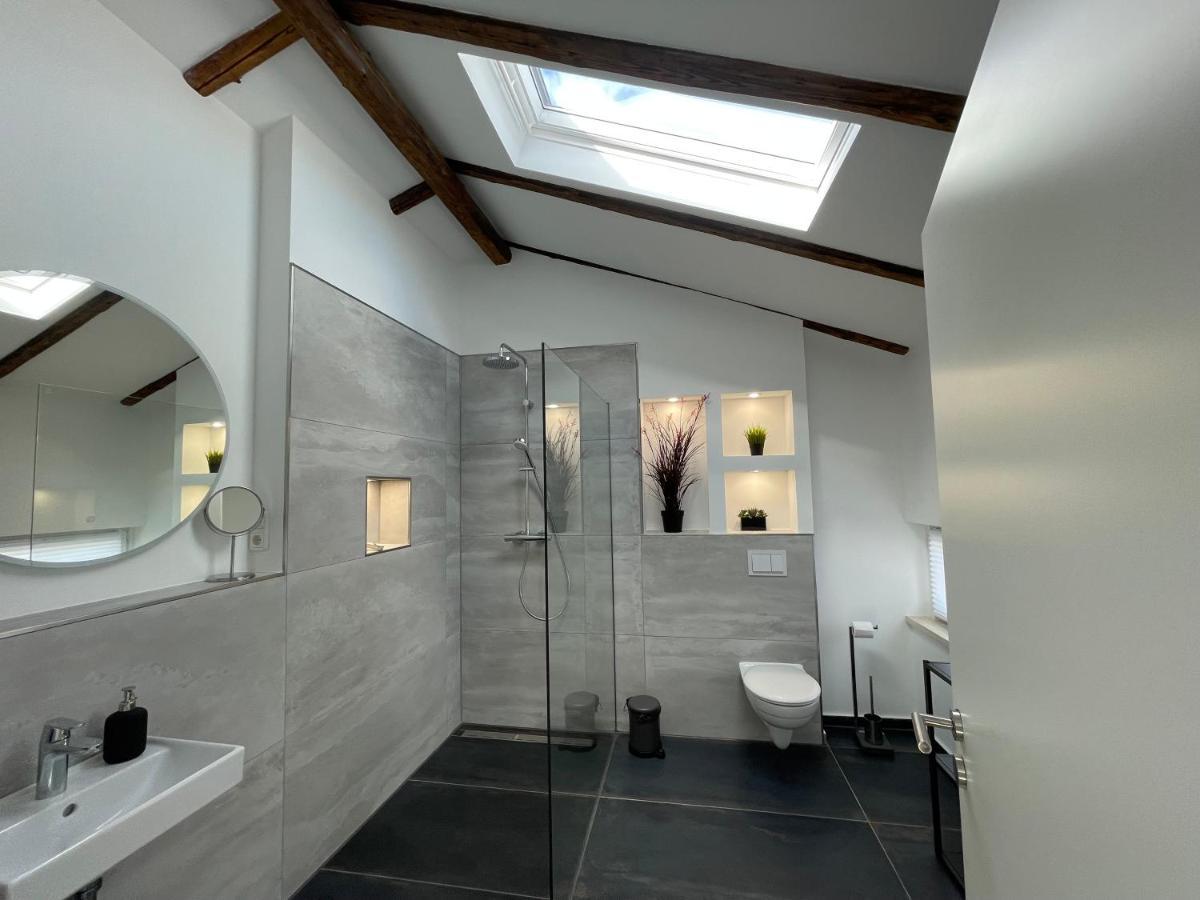 شقة Gleis 13 - The Loft Im Ehemaligen Lokschuppen Bückeburg المظهر الخارجي الصورة