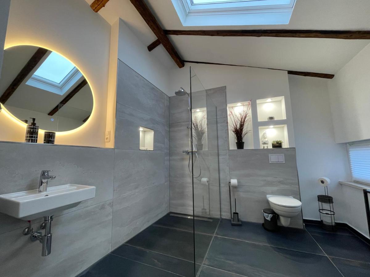 شقة Gleis 13 - The Loft Im Ehemaligen Lokschuppen Bückeburg المظهر الخارجي الصورة