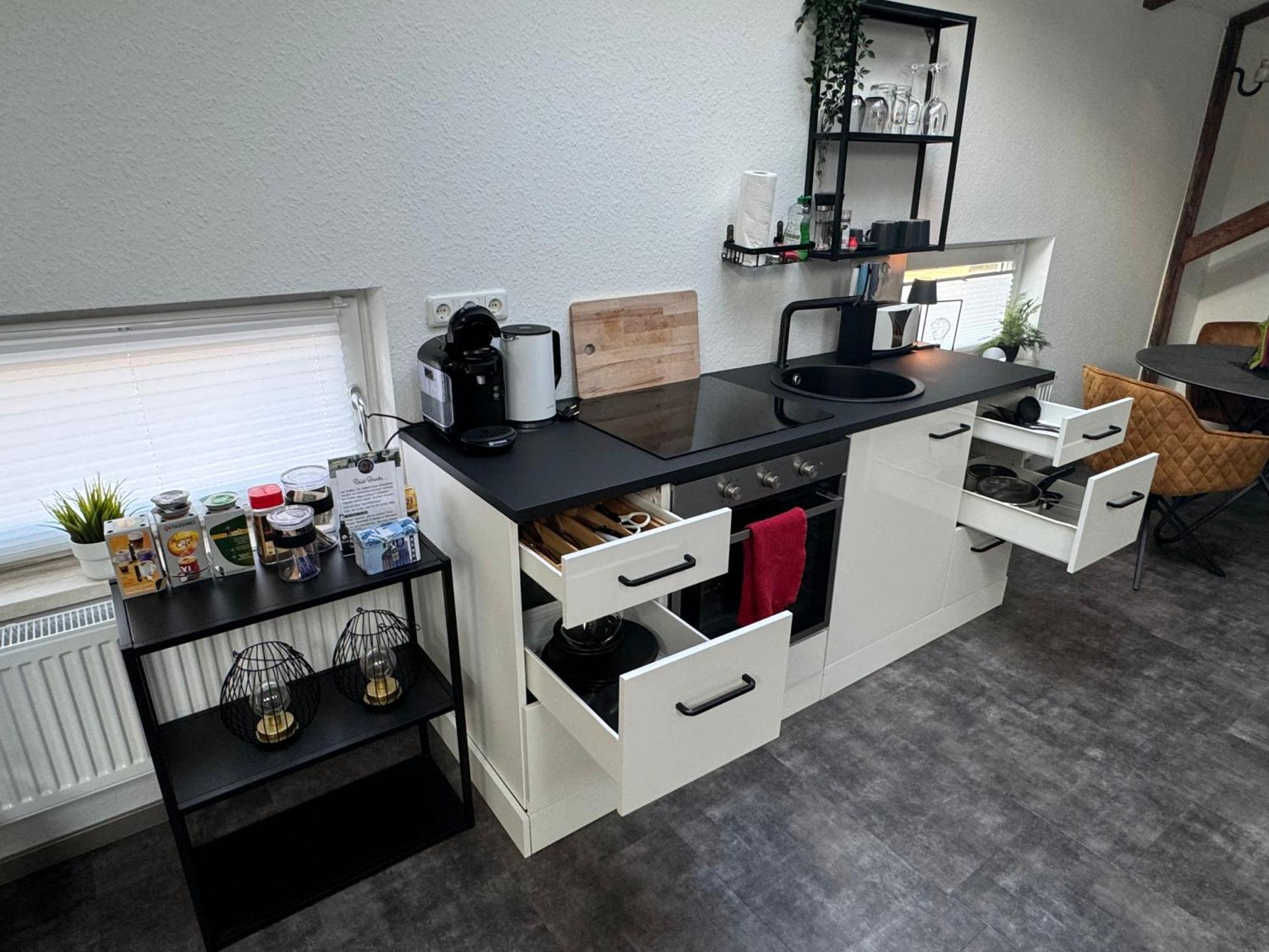 شقة Gleis 13 - The Loft Im Ehemaligen Lokschuppen Bückeburg المظهر الخارجي الصورة